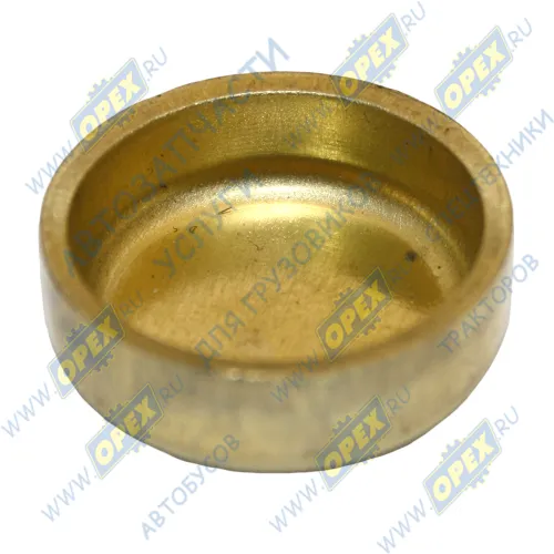 313934-П Заглушка ф28х11 нижняя ЯМЗ сталь s=2 головки цилиндров ЯМЗ