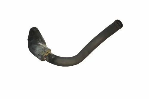 236БЕ-1118245 Трубка (сталь) ф22 L=330; 1 ромбич.фланец 2отв.ф11/под шланг ф22 ЯМЗ