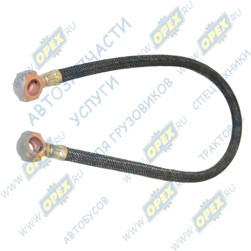 236-1104334 Шланг МБС ф8 L=420-480 под 2 штуцера ф10 отвода топлива от плунжерных пар ЯМЗ