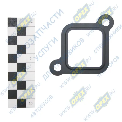 5340.1013762-10 Прокладка (м/асбест) С/Ф 56х53; 2отвф8 ЯМЗ-534 патрубка отводящего ЯМЗ