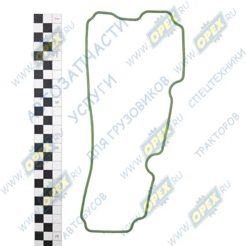 650.1303186 Прокладка С/Ф; без отверстий, ЯМЗ-650.10 патрубка коробки охлаждающей жидкости ЯМЗ