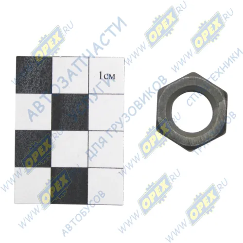 311516-П2 Гайка ГОСТ-5915 М12х1; h=8 К=19 рычага клапана коромысла ЯМЗ ЯМЗ1