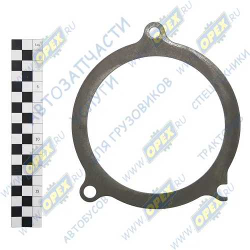 7511.1003212-30 Прокладка (сталь) ГБЦ ЯМЗ-7511 С/Ф; ф130х160; 1отв.ф10/1отв.ф12;; h=1.5 ЯМЗ