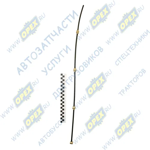 238-1104370-В Трубка форсунки дренажная ЯМЗ; (ПВХ) ЯМЗ1