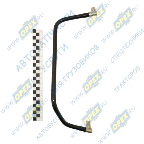 53443.1104422 Трубка (ПВХ) ф12 кривая L=530 (3 изг.) наконеч./наконеч d=12/12 ТНД ТПН-ФТОТ ЯМЗ1