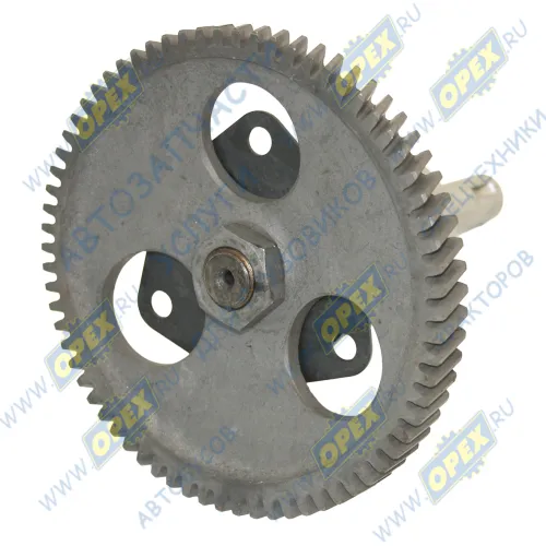 236-1029120-В Шестерня ведомая привода ТНВД с валом Н.О. ЯМЗ1
