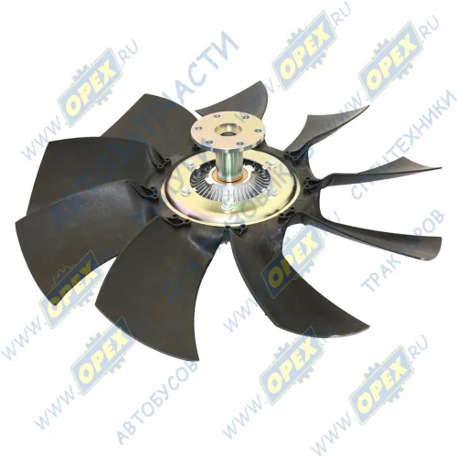 7511.1308010 Вискомуфта вентилятора с крыльчаткой (ф660 мм - 9 лопастей); ЯМЗ 7511.10, 658.10 ЯМЗ