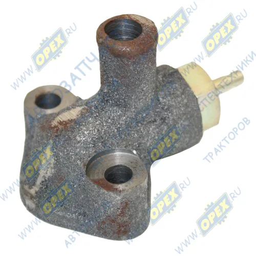 240-1305010-Б Кран сливной 72х59; ромбич.фланец 2отв.ф9/под шланг ф20 ЯМЗ-240 ЯМЗ