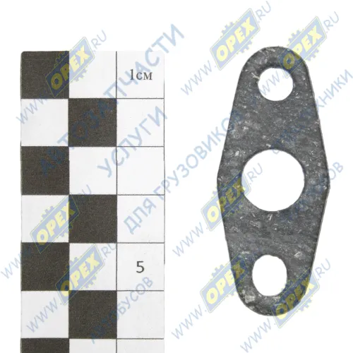 53403.1118325-10 Прокладка трубки слива масла с ТКР LIAZ (5256.60 / 5256.61 / 5293.60) 6.7L [YaMZ-536] 312 H/P (2011->); (паронит) ромбич.70х31; фвнур=22; 2отв.ф8 ЯМЗ-534 кронштейна турбокомпрессора ЯМЗ