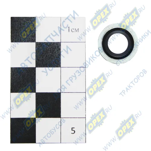 8.9211 Шайба ф10х14х1.5 с резиновой вставкой ЯМЗ-536 трубки подвода масла к ТНВД ЯМЗ
