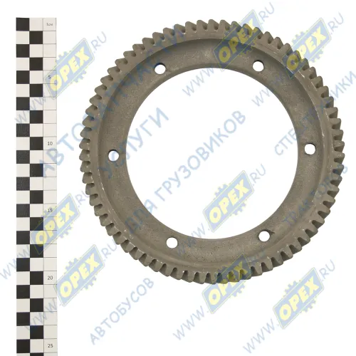 7511.1029116-10 Шестерня ведомая привода ТНВД; фвнутр=128 Z=70; 6отв.М10х1 ЯМЗ1