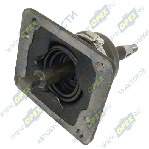 238Б-1702114 Опора рычага переключения передач 150х125 с наконечником L=220 М14х1,5 под шпонку КПП УРАЛ ЯМЗ1