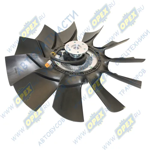 651.1308010-01 Вискомуфта вентилятора ЯМЗ-651 СБ с крыльчаткой; VS227R ЯМЗ