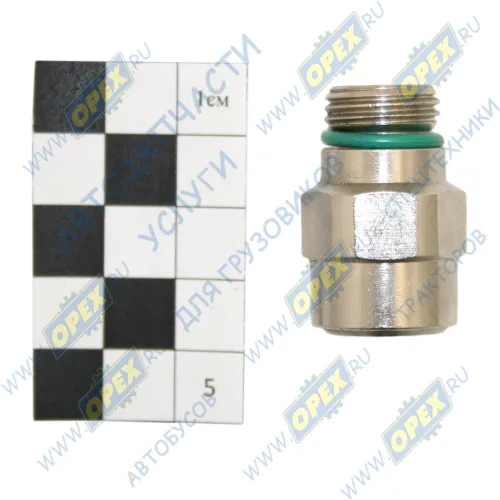 651.1111032 Фитинг (штуцер) прямой; Рвнутр=М16х1,5/ трубка ф13 топливный ЯМЗ ЯМЗ1