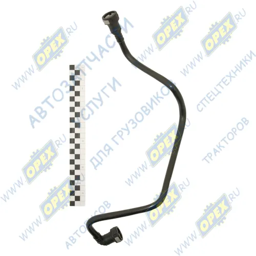 536.1104422 Трубка ПВХ ф12 L=630; 2 наконеч./2 фитинга ф12 С/И топл.ЯМЗ-536 подводящая к фильтру ЯМЗ1