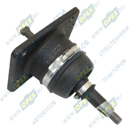 238Б-1702114 Опора рычага переключения передач 150х125 с наконечником L=220 М14х1,5 под шпонку КПП УРАЛ ЯМЗ