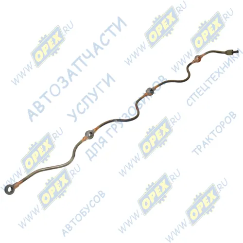 238-1104370-Б Трубка ф6; L=770 Г=М12+К14/кругл.ш10+3рукгл ш10 С/И дренаж. форсунок; (латунь) ЯМЗ