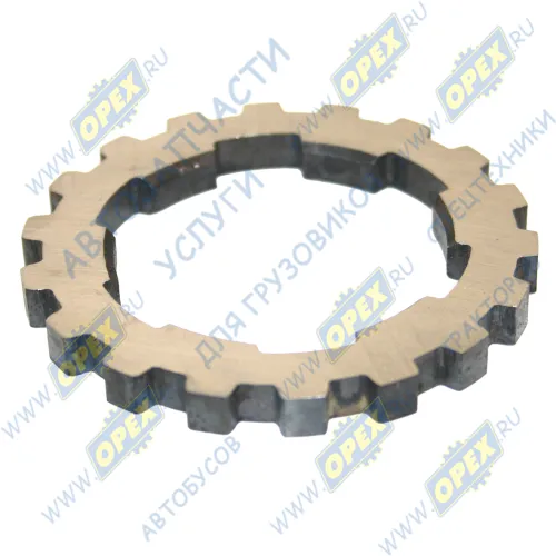 236-1701144-Г Шайба С/И плоская зубчатая ф57х78х7.0 (сталь) КПП упорная 4-й пер.втор.вала ЯМЗ