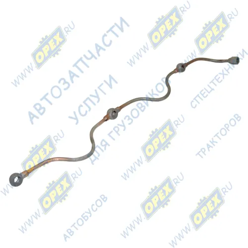 236-1104370-Б Трубка (сталь) ф6; L=560 Г=М12+К14/кругл.шт10+2кругл. ш10 С/И дренаж. форсунок ЯМЗ