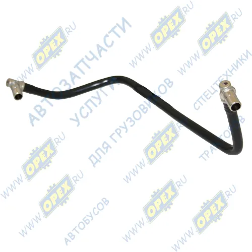 53443.1104422 Трубка (ПВХ) ф12 кривая L=530 (3 изг.) наконеч./наконеч d=12/12 ТНД ТПН-ФТОТ ЯМЗ