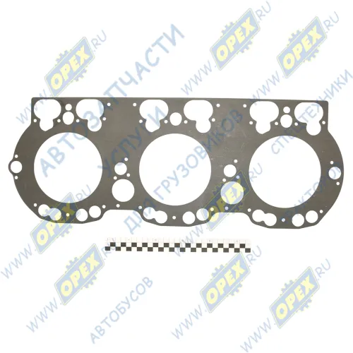 236Д-1003212 Прокладка головки блока ЯМЗ-236НЕ,БЕ,НЕ2,БЕ2,6563; голая (236НЕ,НЕ2,БЕ,БЕ2,7601) ЯМЗ