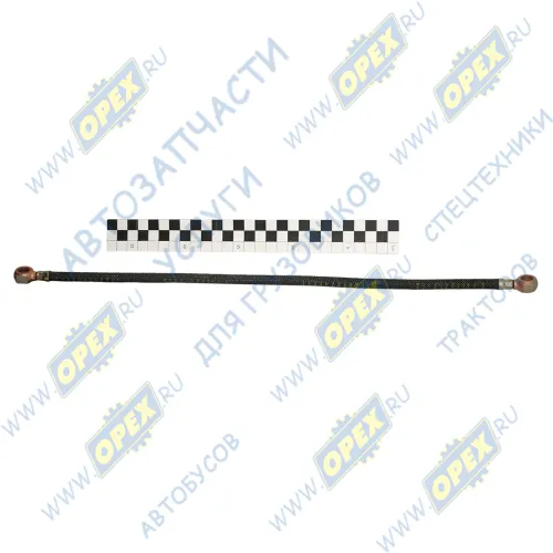 236-1104334 Шланг МБС ф8 L=420-480 под 2 штуцера ф10 отвода топлива от плунжерных пар ЯМЗ1