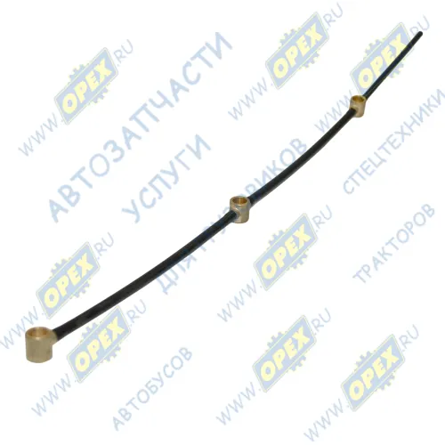 236-1104370-В Трубка ПВХ ф6 L=565 под 3 штуцера ф10 форсунки дренажная Камоцци Пневматика ЯМЗ