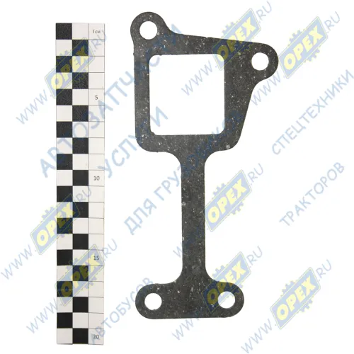 7511.1307048 Прокладка С/Ф; L=190х90х2 4отв.ф11 корпуса водяного насоса ЯМЗ Н.О. ЯМЗ