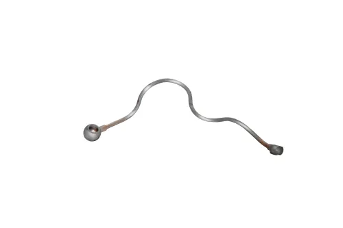 236БЕ-1111558 Трубка (сталь) ф6; L=460 под штуцер ф14/под штуцер ф10 ЯМЗ