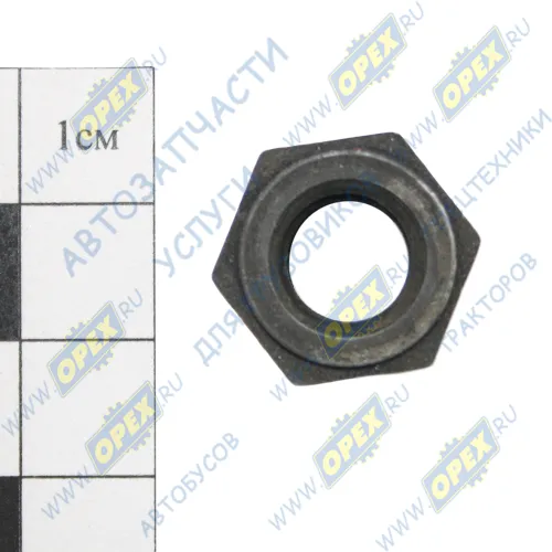 311901-П2 Гайка ГОСТ-5916 М10х1,25; h=8 К=16/17 (каленая) ЯМЗ
