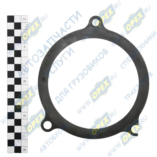 7511.1003212-20 Прокладка (сталь) ГБЦ ЯМЗ-7511 С/Ф; ф130х160; 1отв.ф10/1отв.ф12;; h=1.3 ЯМЗ