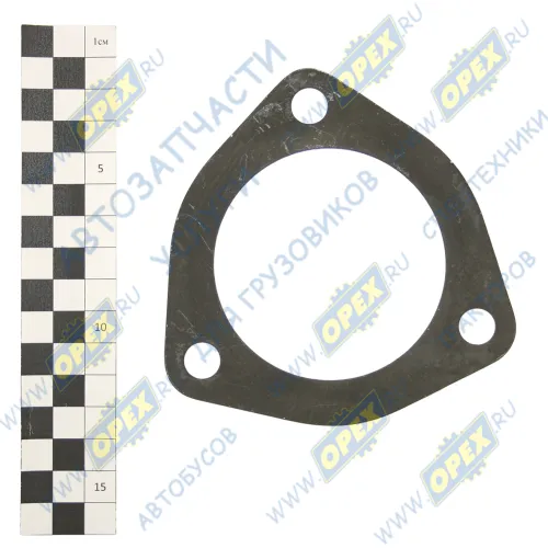 7511.1029123 Фланец треугол. 112х112; фвнутр=72; h=2; 3отв.ф11 упорный вала привода ТНВД ЯМЗ