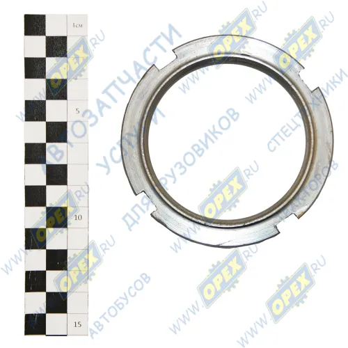 238-1701194 Гайка (круглая) ГОСТ 11871 М76х2 h=17 вторичного вала КПП, упорная ЯМЗ1
