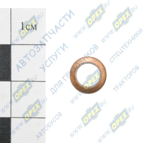 7511.1104434 Шайба плоская медная ф6х12х1; ф6х11 (для 236НЕ2, 7601.10) ЯМЗ
