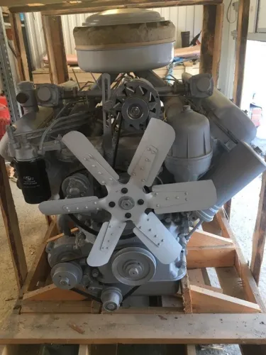 238М2-1000186 Двигатель ЯМЗ-238М2 осн. компл. (2)(240 л.с.) без КПП и СЦ, с эл. об. (Железнодорожные ЯМЗ1