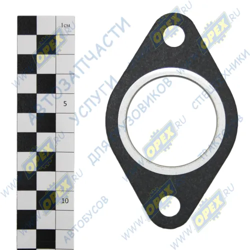 236-1008050 Прокладка (м/асбест) ромбич. 110х68; фвнутр=45; 2отв.ф11, коллектора ЯМЗ
