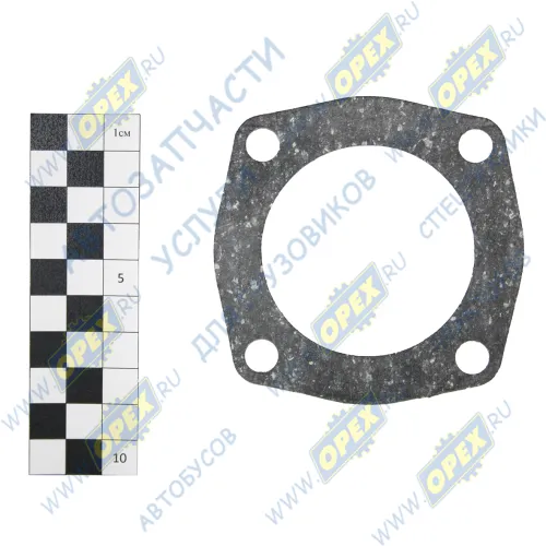 236-1306054-А Прокладка С/Ф; 90х90; фвнутр=58; 4отв.ф10, коробки термостата и вод. трубы ЯМЗ