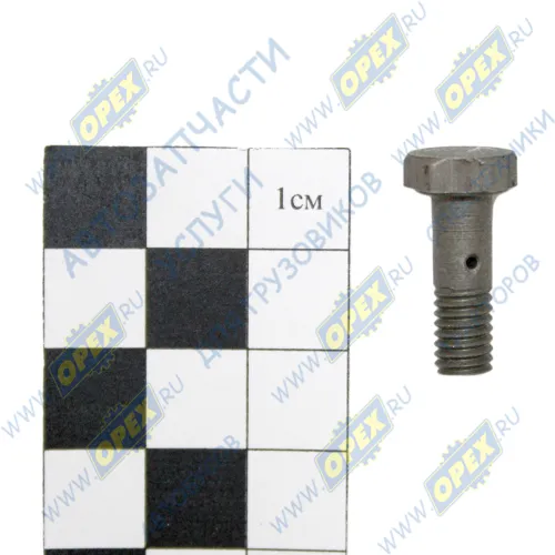 7511.1104433 Болт-штуцер М6х18х1 С/И Р=9 К=10/11 трубки дренажной ЯМЗ