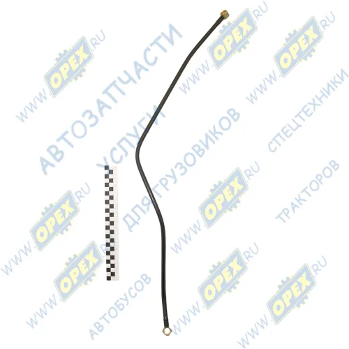 6581.1104426-40 Трубка ф10; L=860; пластик под штуцер ф14 ТНВД подводящая в сборе ЕВРО-3 Camozzi ЯМЗ