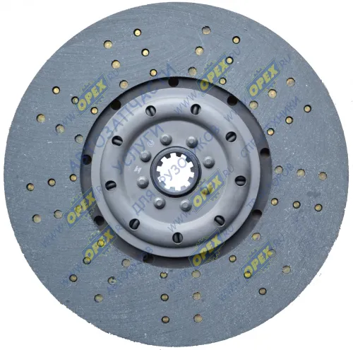 182.1601130-10 Диск сцепления ведомый МАЗ,УРАЛ,КРАЗ с КПП-2381 Dшл.=50 ЯМЗ