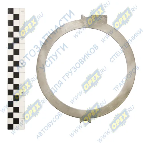 840.1003212-20 Прокладка ГБЦ (сталь) с двумя усами ЯМЗ-8401,8421; ф140х170х1,5 ЯМЗ