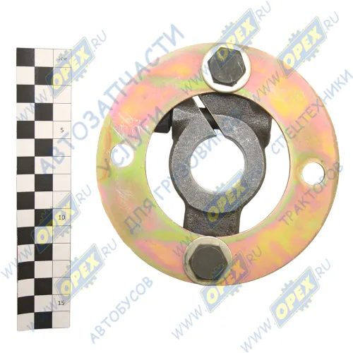 7511.1029262 Фланец разрезной полумуфты привода ТНВД L=132х56; в сборе с пластинами и болтами ЯМЗ1