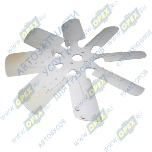 7511.1308012 Крыльчатка вентилятора ф660; 8лоп.; фвнутр=50; 4отв.ф10 ; ширина лоп.=110 ЯМЗ