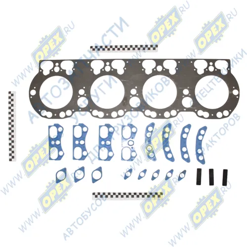 238Д-1003210 Прокладка ГБЦ ЯМЗ 238БЕ2/ДЕ2,7511 общая; (сталь+фторсиликон) ЯМЗ1