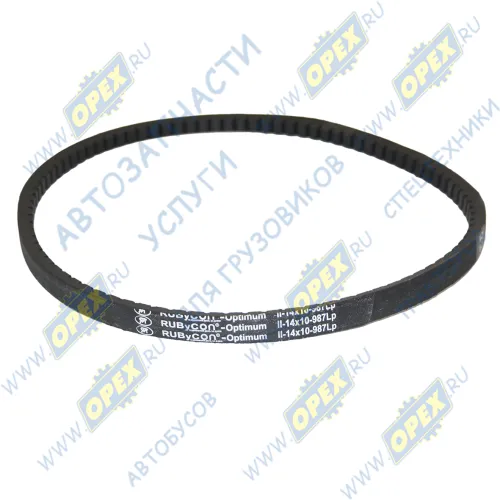 503-3407209-1 Ремень клиновой 14х10х987 гидроусилителя ЯМЗ (МАЗ,КРАЗ); зубчатый ЯРТ