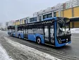 Жители Москвы тестируют электробус-гармошку КАМАЗ