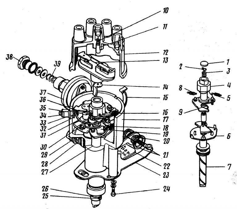 Распределитель зажигания