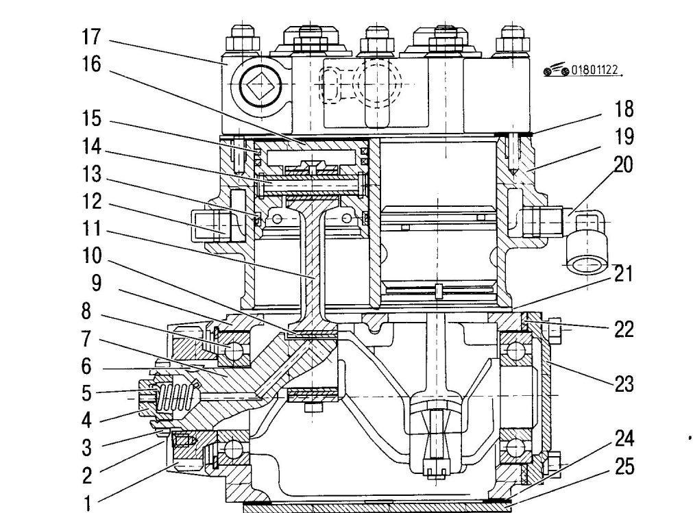 Устройство компрессора ЗИЛ 130
