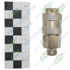 AT-0794 Фитинг (штуцер) прямой; соединение быстросъемное с наружней резьбой AT