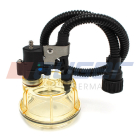 82329 Колба сепаратора (отстойник) с датчиком воды и подогревом Volvo FH/FM VOLVO B12 (1992-2020) VOLVO B11 (2011-2020); + Auger